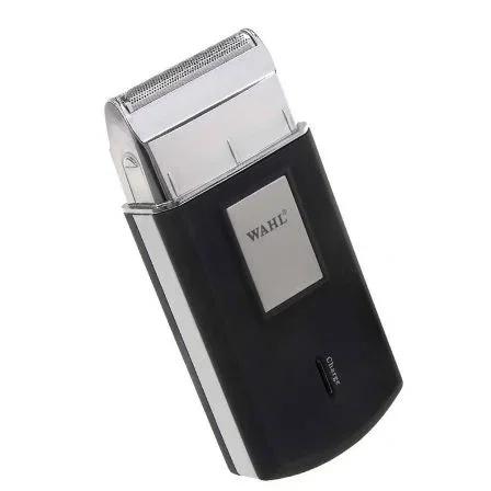 Wahl Travel Shaver negra 03615-1016 con bolsa de viaje